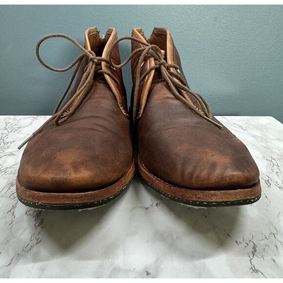 Timberland Boot Co. Men's 9M Lace Up Brown Leather Chukka Boots Wodehouse - Picture 10 of 12